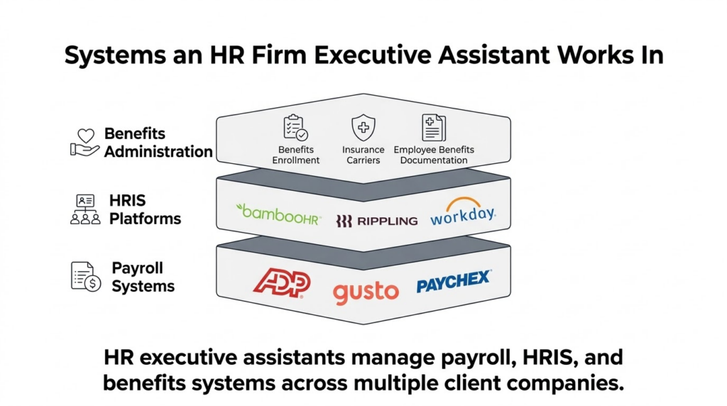 platforms HR company executive assistants should know | Outsourced Scale